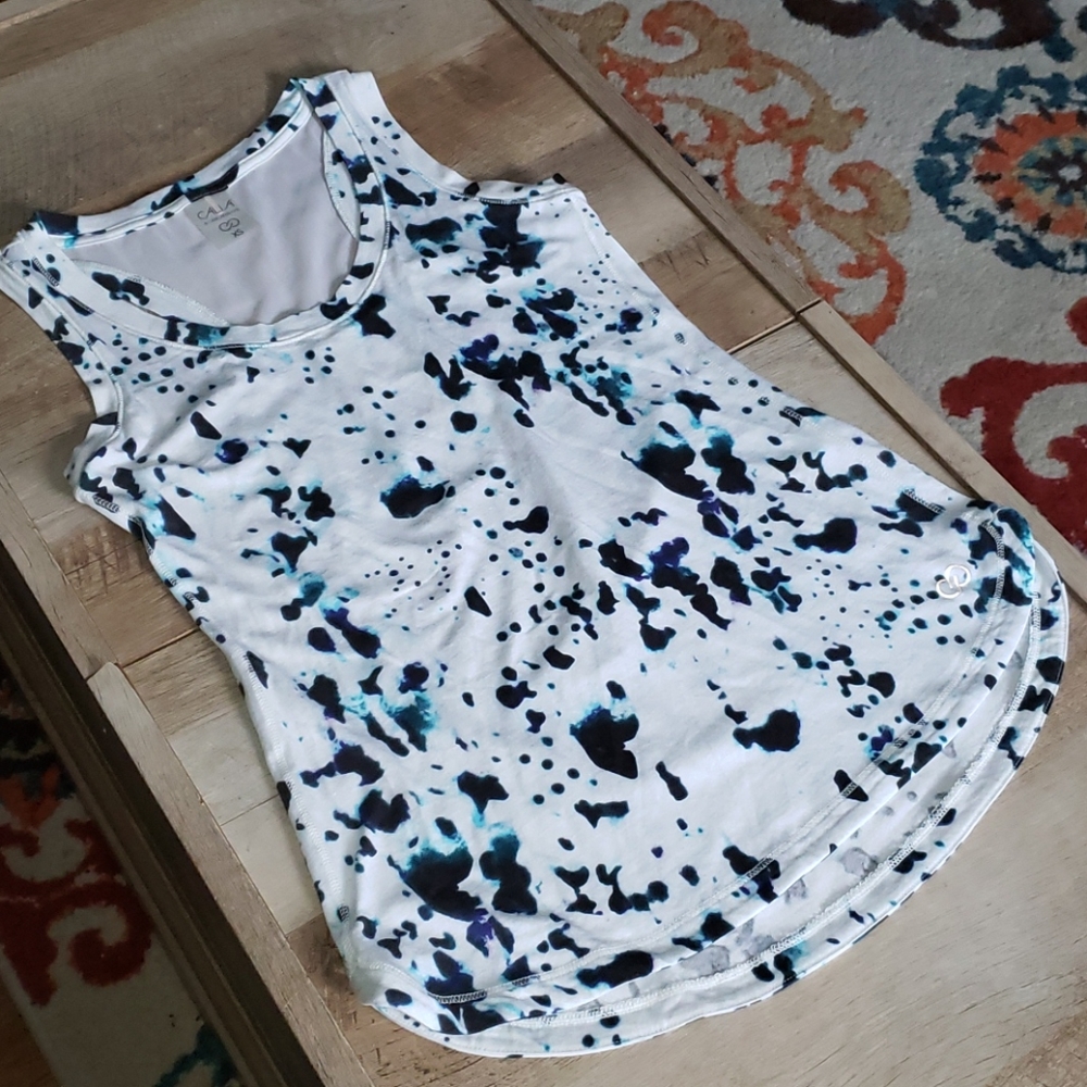 Calia by Carrie Underwood tie dye tank top XS
